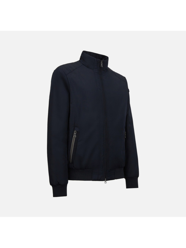 Geox Sötétkék férfi steppelt kabát Geox Damiano