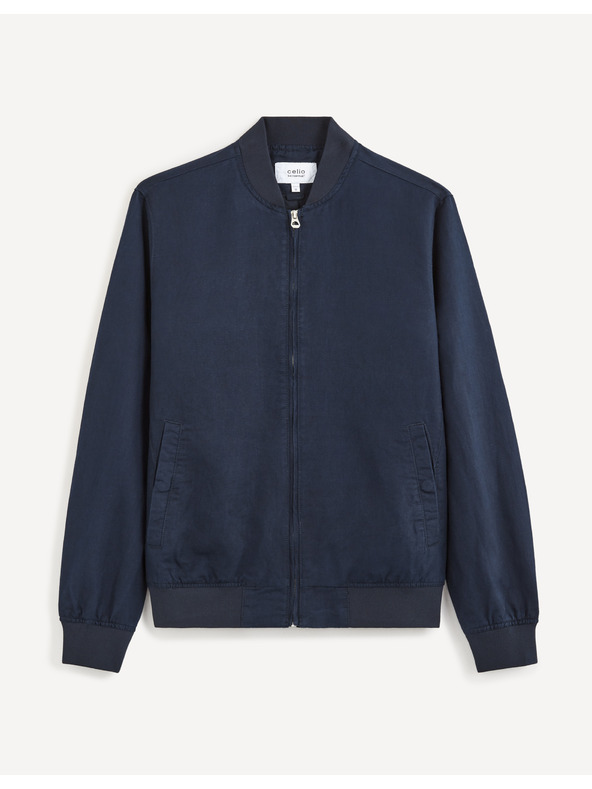 Celio Sötétkék férfi vászon dzseki Celio Bulin10