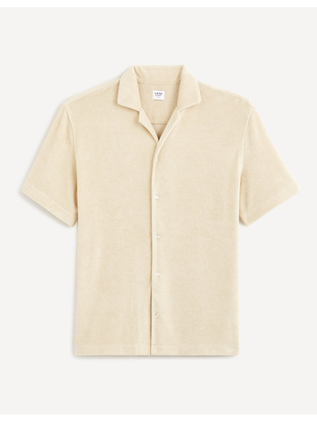 Celio Bézs színű férfi póló Celio Dabob