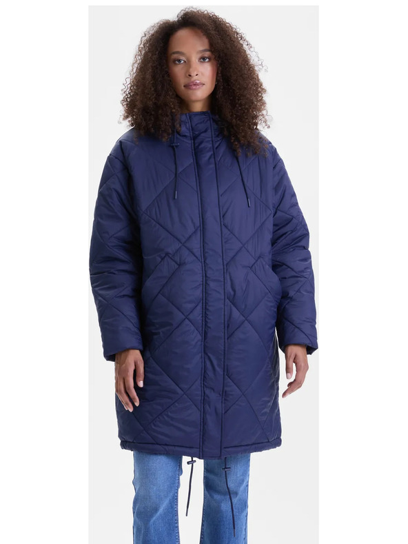 Orsay Sötétkék női steppelt kabát ORSAY