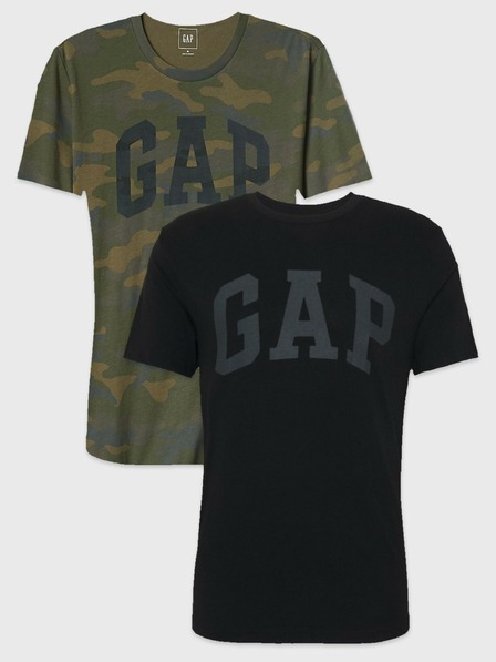 GAP GAP logó Basic pólók, 2 db