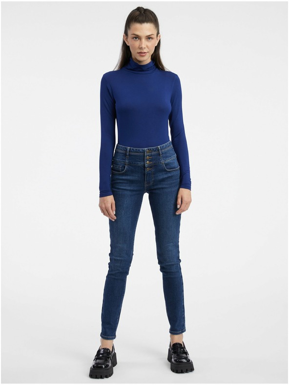 Orsay Sötétkék női garbó póló ORSAY