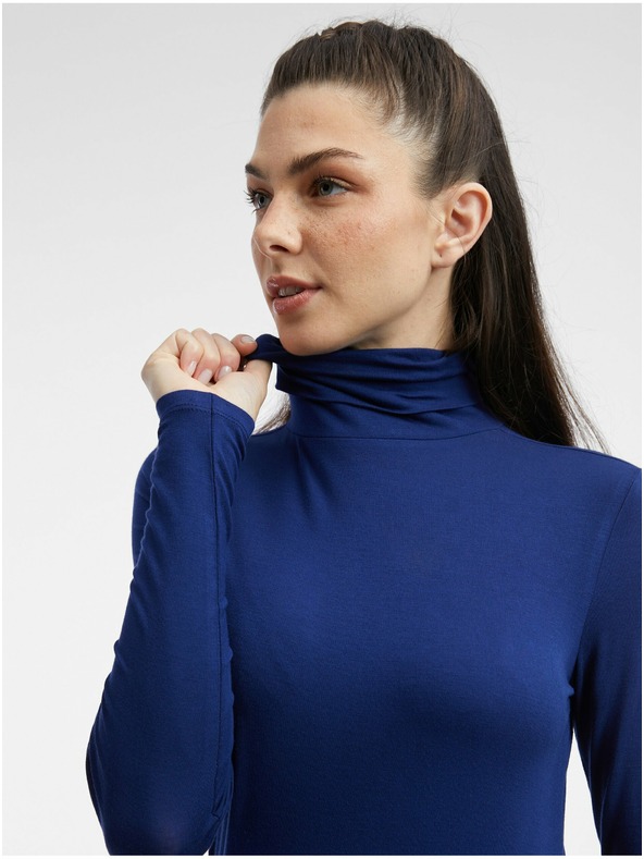 Orsay Sötétkék női garbó póló ORSAY