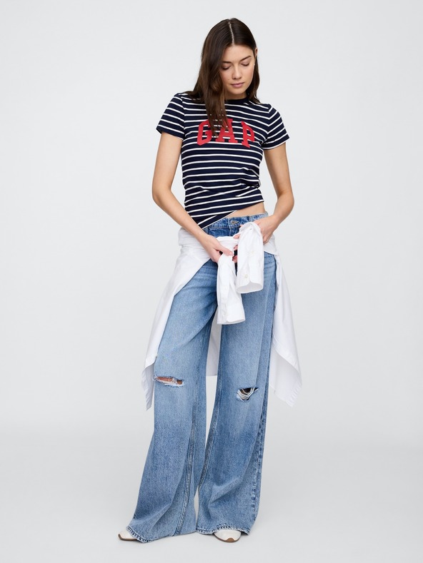 GAP Pamut logós pólók GAP, 2 db