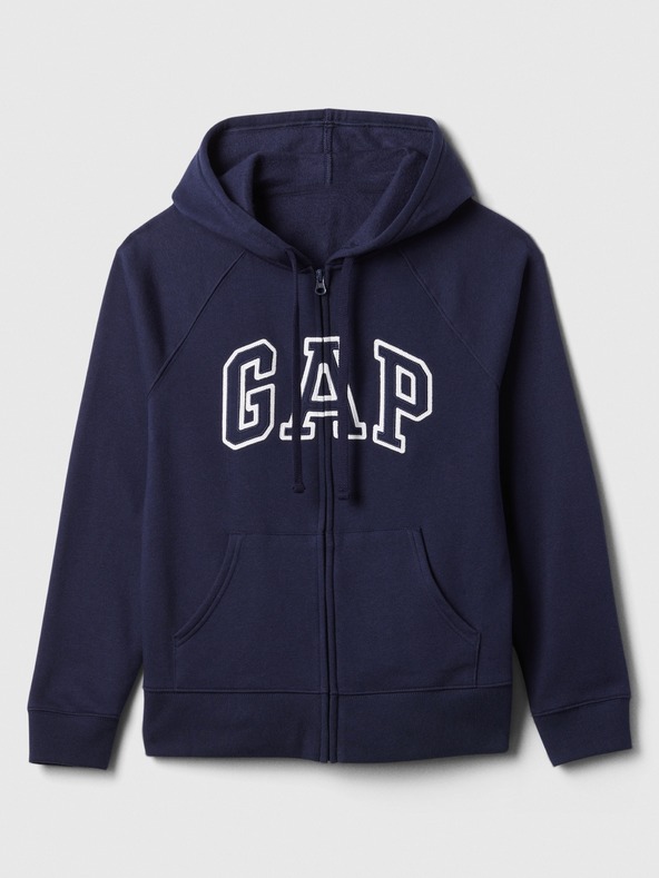 GAP Logós pulóver fleece anyaggal GAP