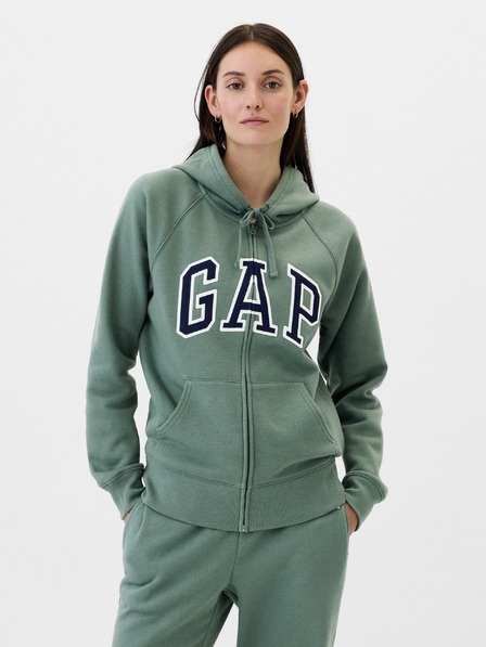 GAP Logós pulóver fleece anyaggal GAP