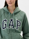 GAP Logós pulóver fleece anyaggal GAP