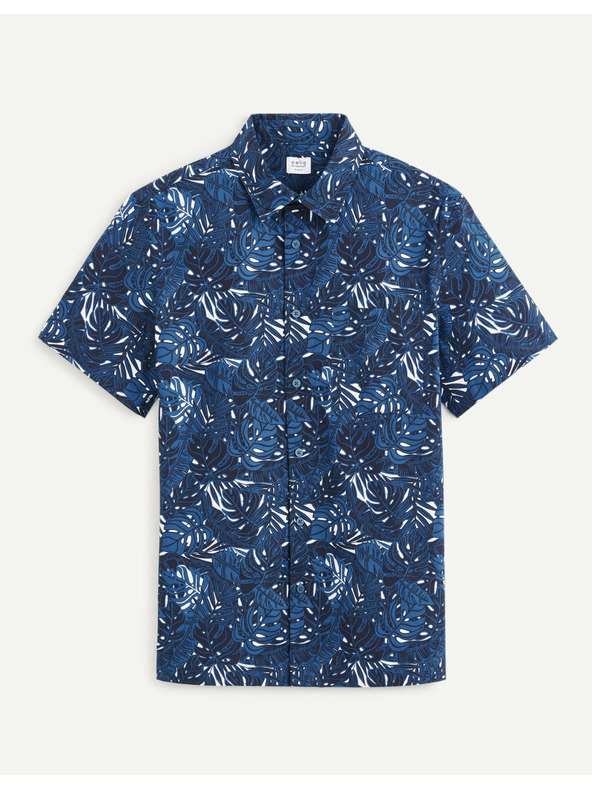 Celio Sötétkék mintás férfi ing Celio Daprinti