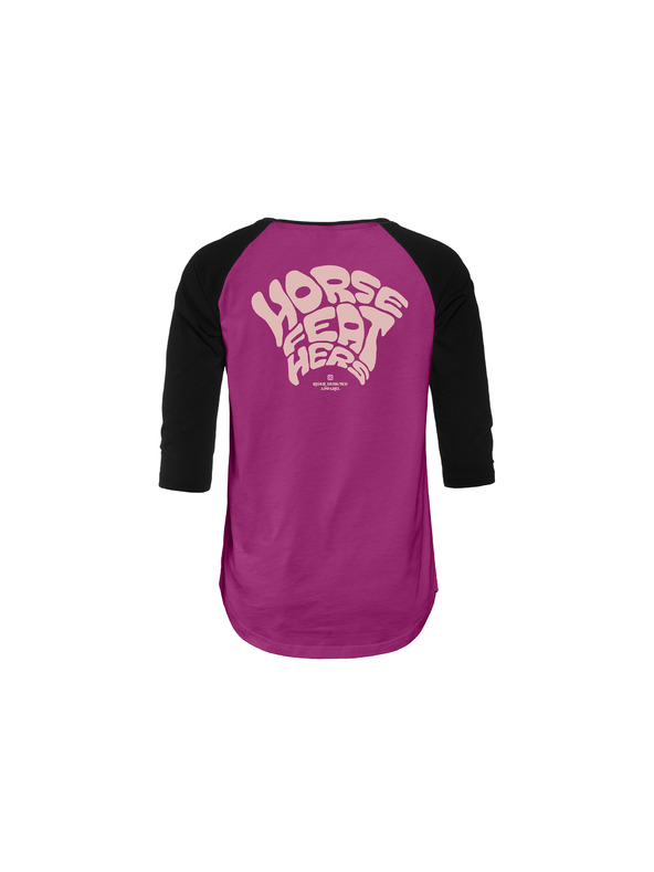 Horsefeathers Top Kandre - orchid/black