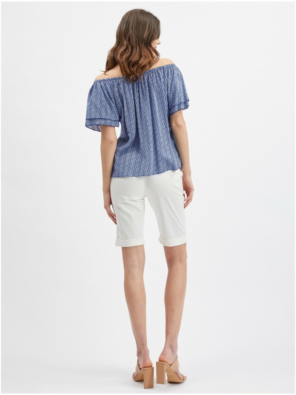 Orsay ORSAY kék mintás női blúz