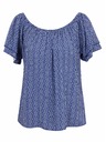Orsay ORSAY kék mintás női blúz