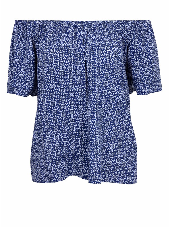 Orsay ORSAY kék mintás női blúz