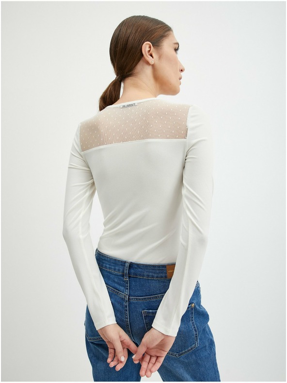 Orsay ORSAY krémszínű női body csipkével