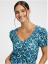 Orsay ORSAY kék női virágos felső
