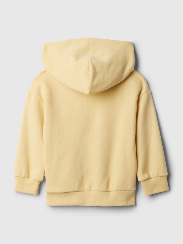 GAP Baby póló logóval és kapucnival GAP