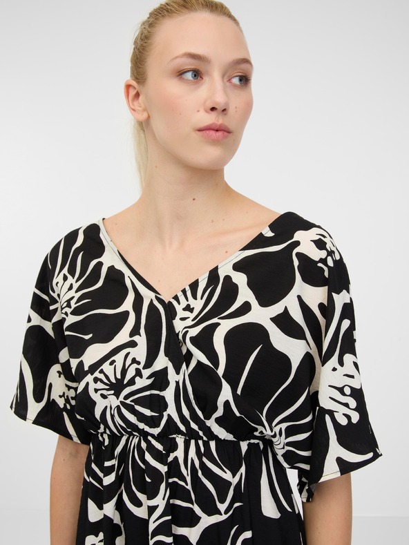 Orsay ORSAY fekete női rövid ruha