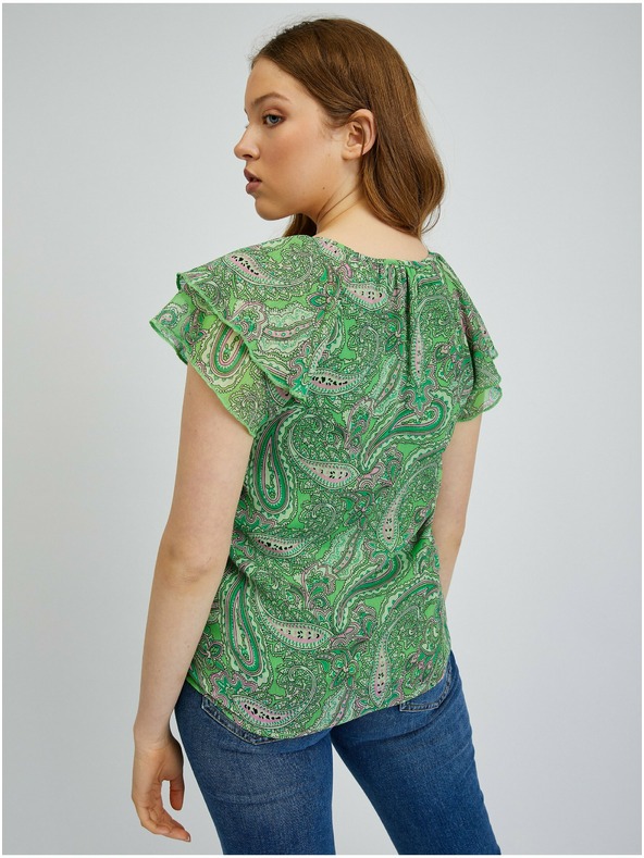 Orsay ORSAY zöld mintás női blúz