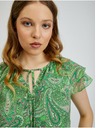 Orsay ORSAY zöld mintás női blúz