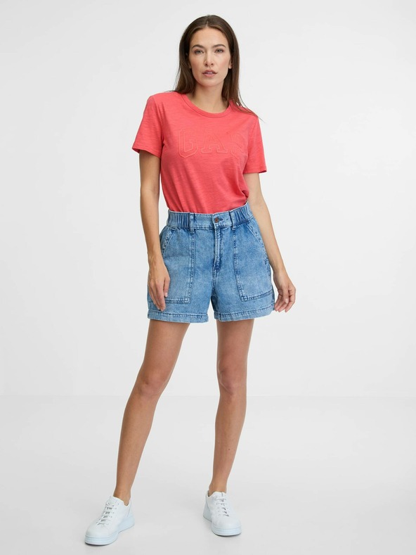 GAP GAP logó v-ss camo arch póló