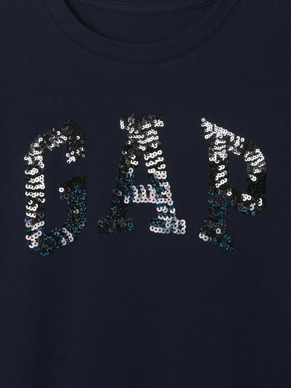 GAP Gyerek póló flitteres logóval GAP