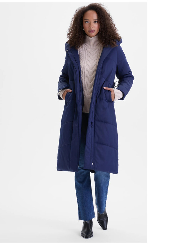 Orsay ORSAY Sötétkék női steppelt kabát