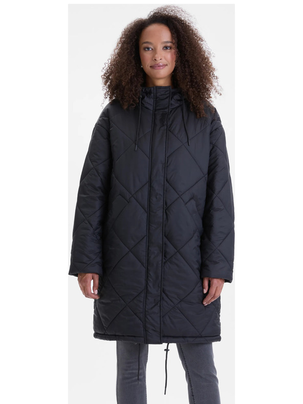 Orsay ORSAY fekete női steppelt kabát