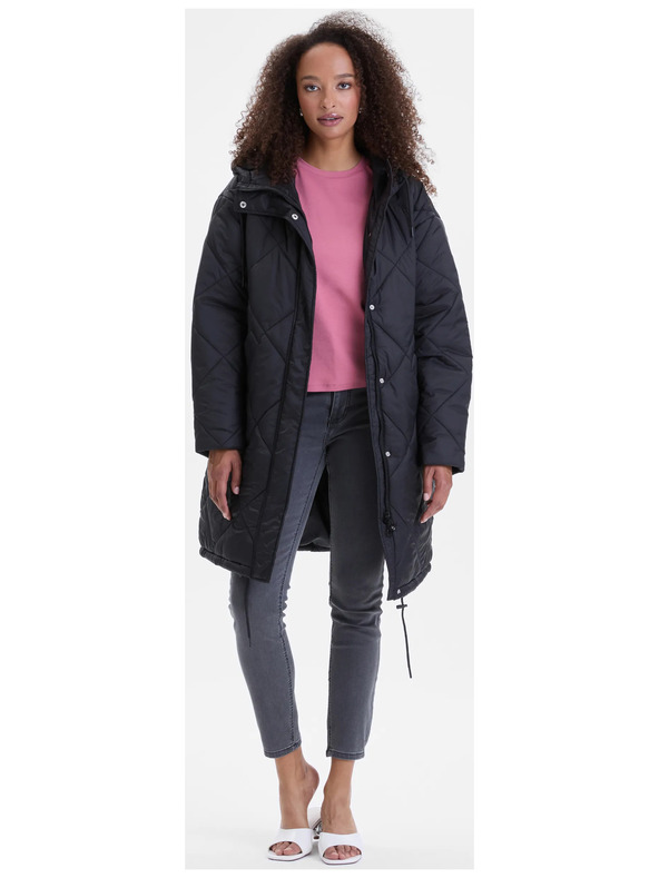 Orsay ORSAY fekete női steppelt kabát