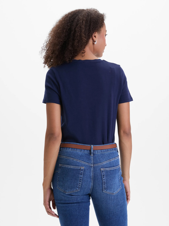 Orsay ORSAY sötétkék női rövid ujjú póló