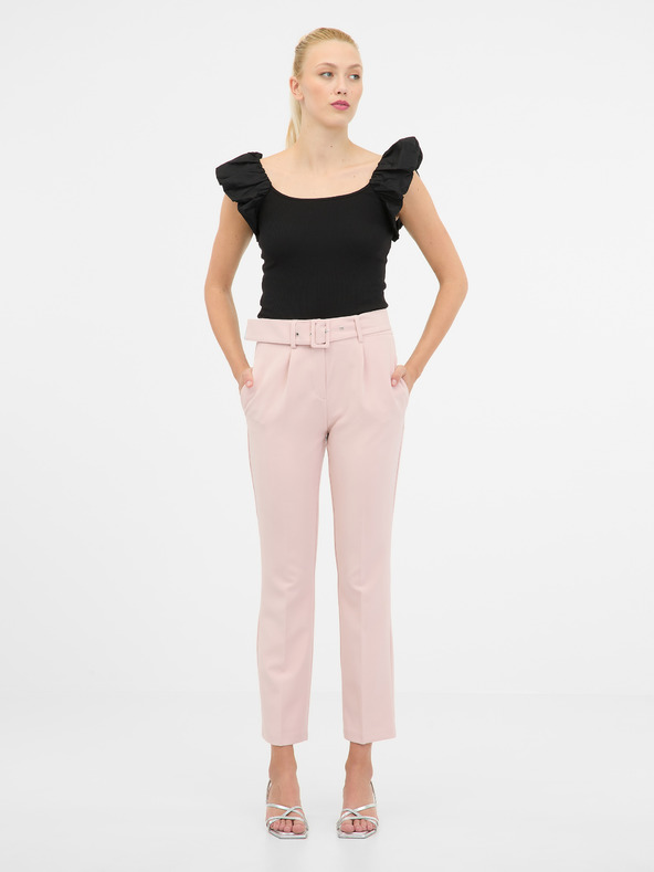 Orsay ORSAY fekete női póló rövid ujjal