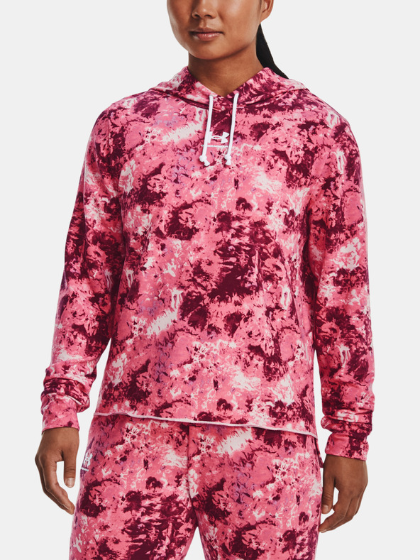 Under Armour Női felső Under Armour Rival Terry Print Hoodie