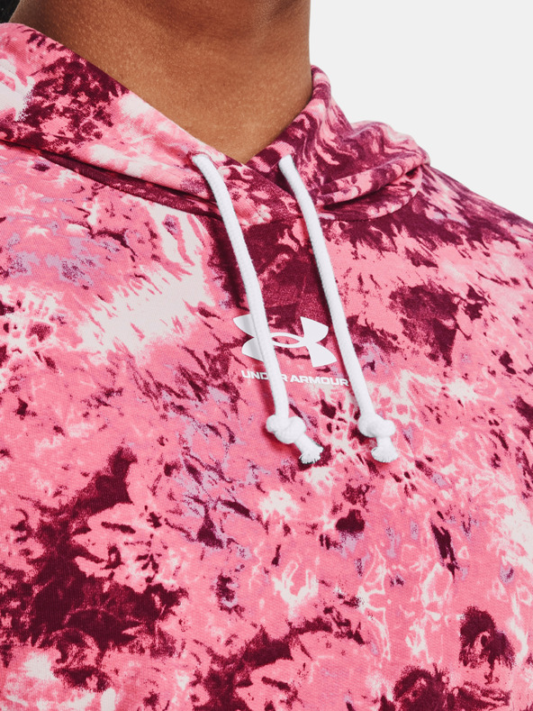 Under Armour Női felső Under Armour Rival Terry Print Hoodie