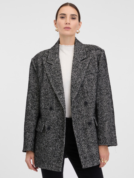 Orsay Sötétszürke rövid női kabát ORSAY