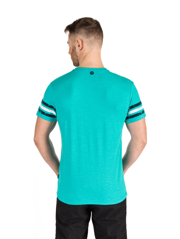 Sam 73 Türkiz férfi nyomtatott póló SAM 73