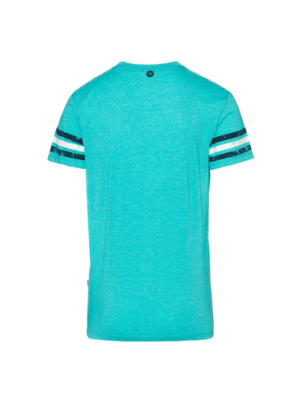 Sam 73 Türkiz férfi nyomtatott póló SAM 73