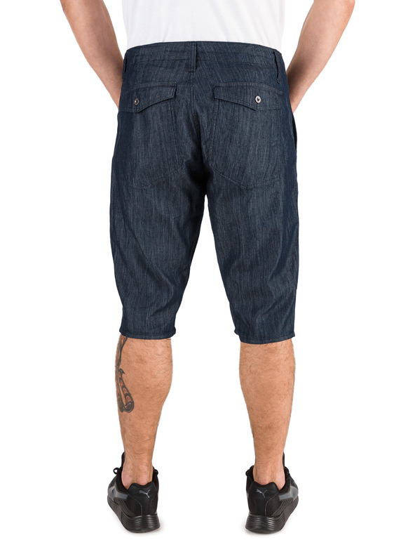Sam 73 Sötétkék férfi farmer rövidnadrág SAM 73