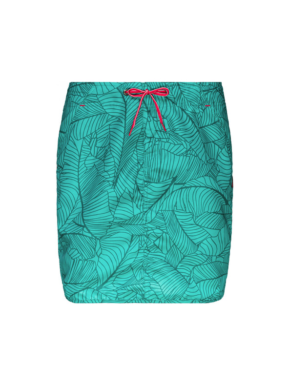 Sam 73 Türkiz női mintás szoknya zsebekkel SAM 73