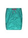 Sam 73 Türkiz női mintás szoknya zsebekkel SAM 73