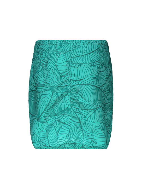 Sam 73 Türkiz női mintás szoknya zsebekkel SAM 73