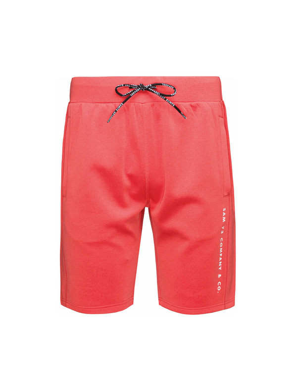 Sam 73 Piros férfi nyomtatott rövidnadrág SAM 73