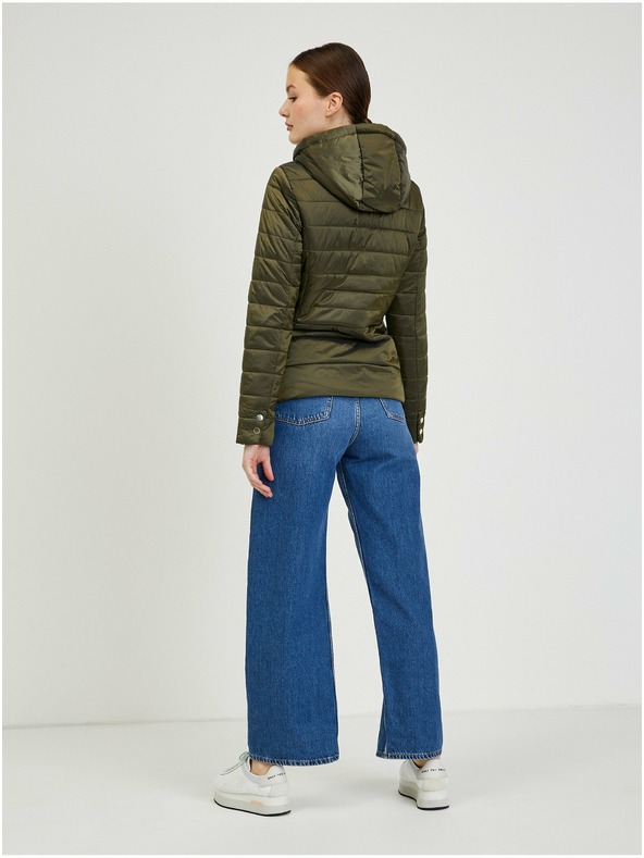 Orsay ORSAY khaki színű steppelt női dzseki