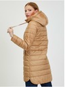 Orsay ORSAY világosbarna steppelt női télikabát