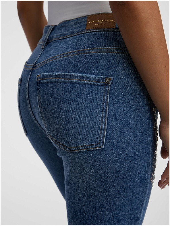 Orsay ORSAY kék női karcsúsított farmer