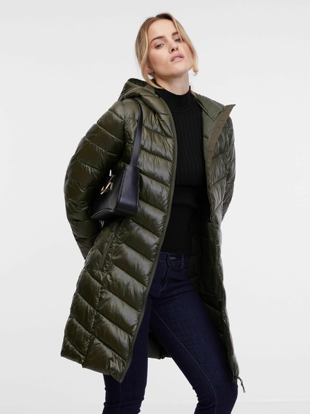 Orsay ORSAY khaki színű női steppelt kabát