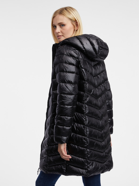 Orsay ORSAY fekete női steppelt kabát