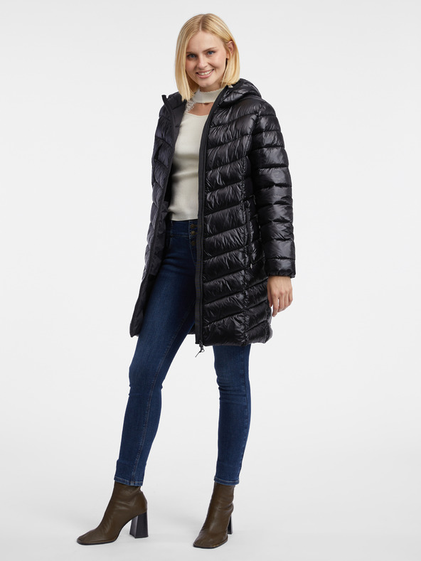 Orsay ORSAY fekete női steppelt kabát