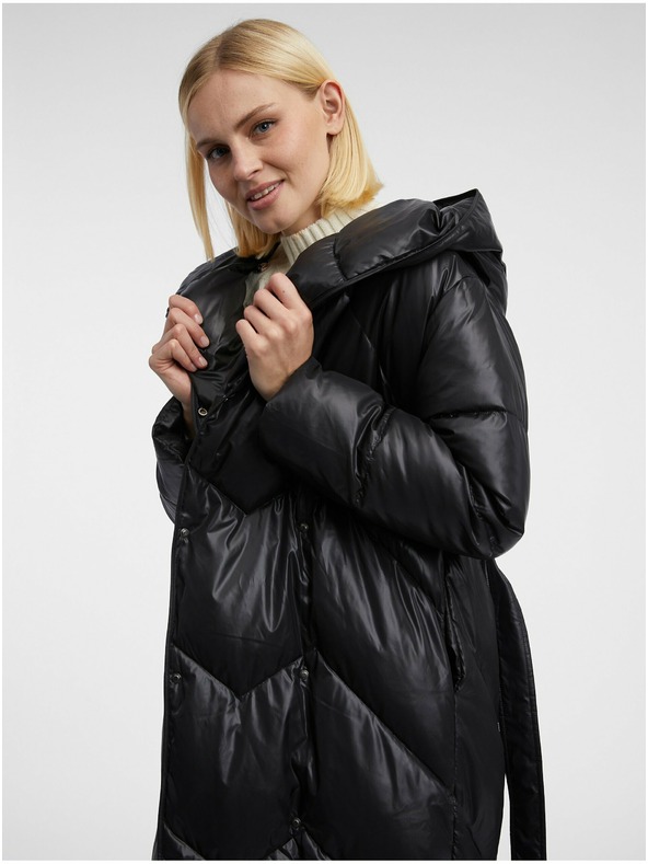 Orsay ORSAY fekete női pehelykabát