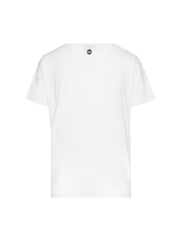 Sam 73 Fehér női nyomtatott póló SAM 73