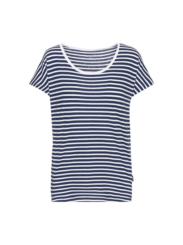 Sam 73 Sötétkék női csíkos póló SAM 73