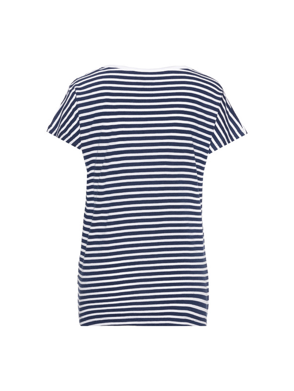 Sam 73 Sötétkék női csíkos póló SAM 73