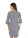 Sam 73 Fehér és kék női csíkos ruha SAM 73